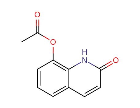 2-oxo-1,2-dihydroquinolin-8-yl acetate