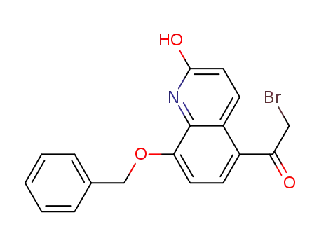 8-benzyloxy-5-bromoacetylcarbostyril